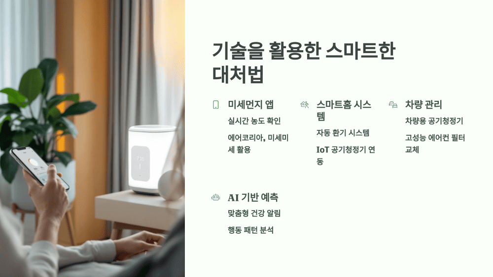 기술을 활용한 스마트한 대처법