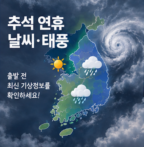 추석연휴 날씨 태풍&amp;#44; 출발 직전까지 확인해야 하는 이유
