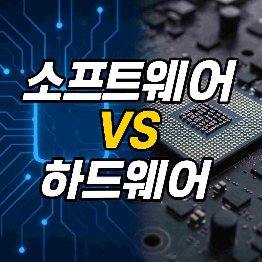 소프트웨어 VS 하드웨어