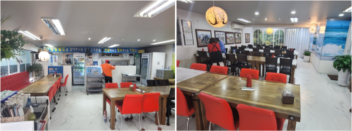 내고향강원도 주방과 내부