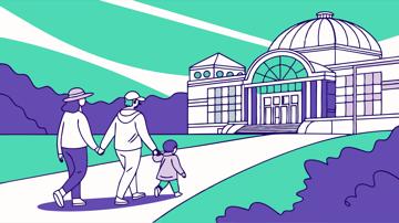 세금포인트로 혜택으로 박물관 관람하는 사업자 가족