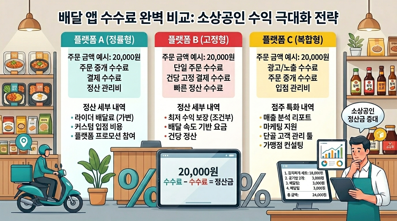 배달앱 수수료, 올해도 오르고 또 올랐다 ❘ 사장님들이 놓치는 숨겨진 비용 3가지