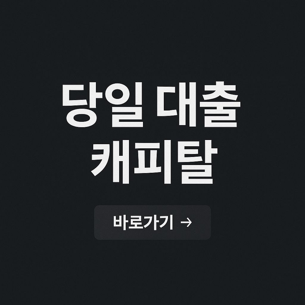 당일 대출