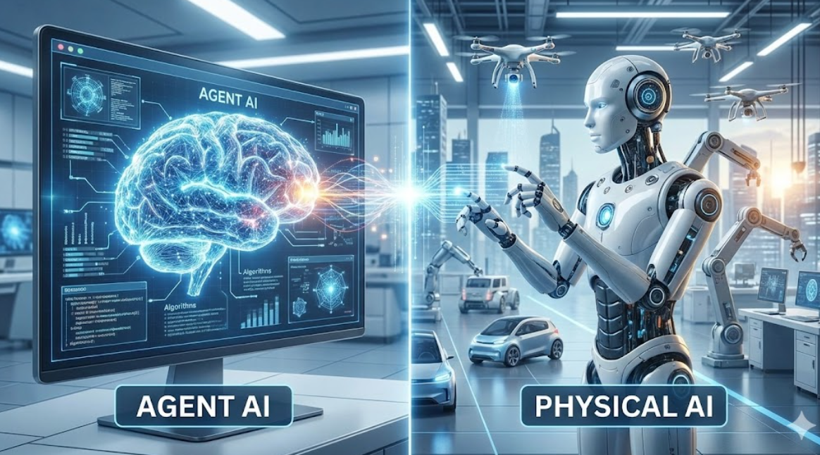 에이전트(Agent) AI vs 물리적(Physical) AI 차이