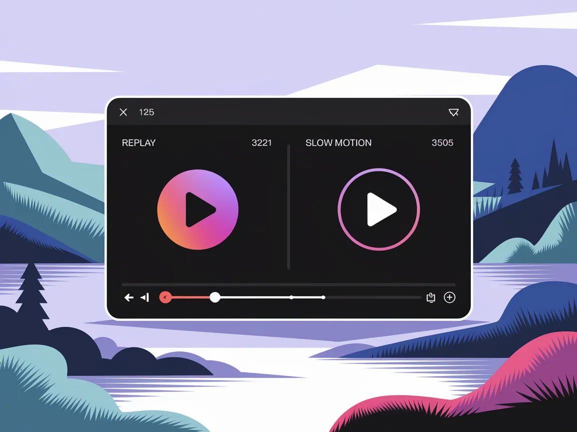 🎬 3. 다시보기 기능 활용하기