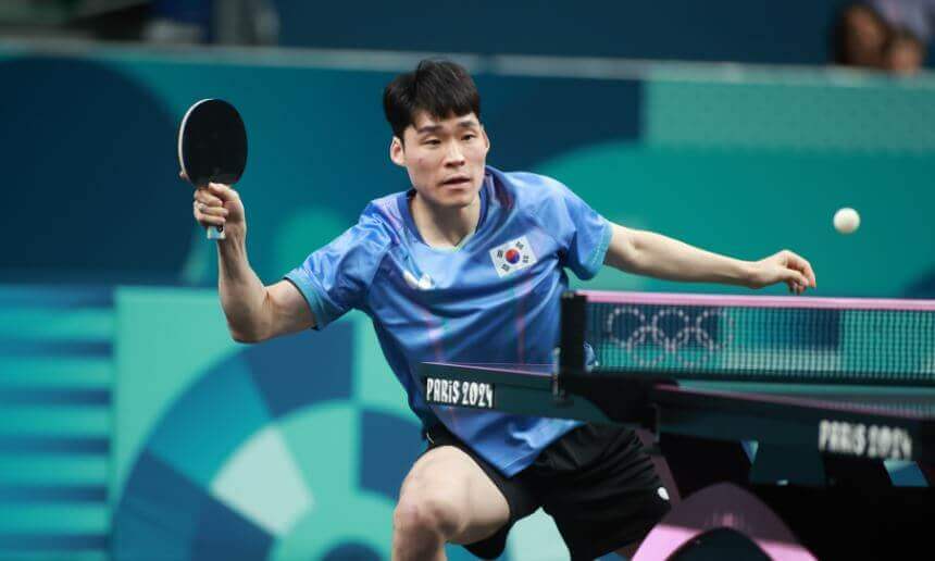 파리올림픽 탁구 국가대표팀 선수, 경기 결과, 일정, 중계