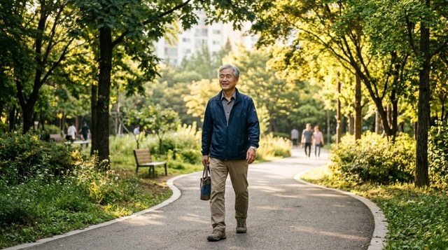 저혈압 호흡곤란 걷기 운동 관리