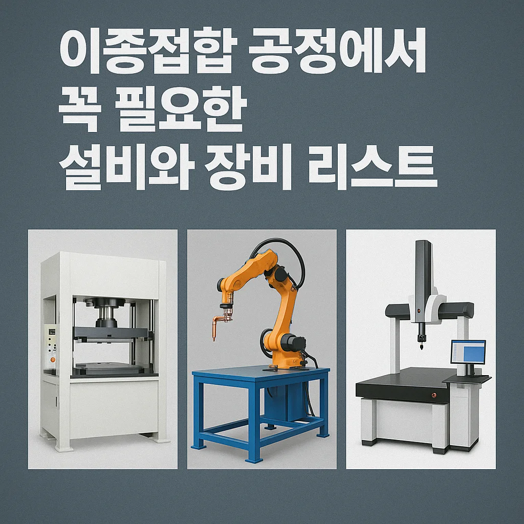 이종접합 공정에서 꼭 필요한 설비와 장비