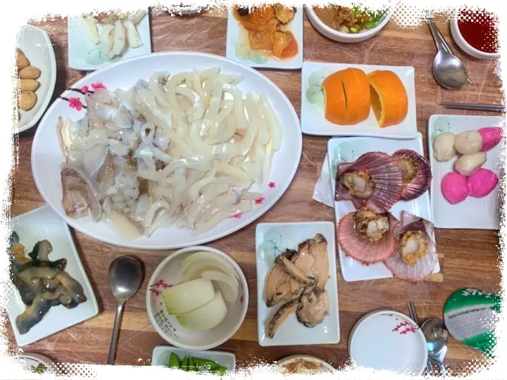 전남 장흥 된장물회 갑오징어 요리 맛집 추천