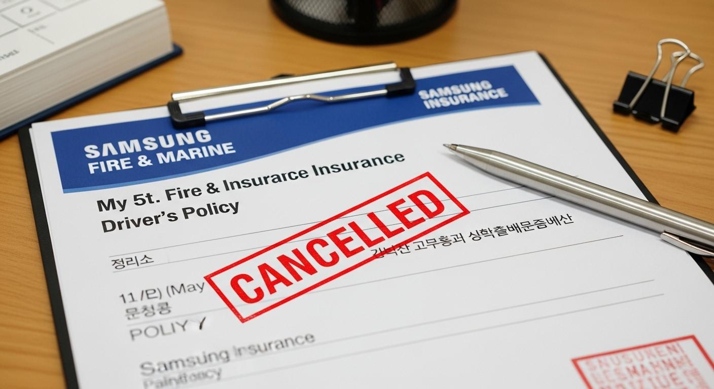 운전자보험 삼성화재 해지