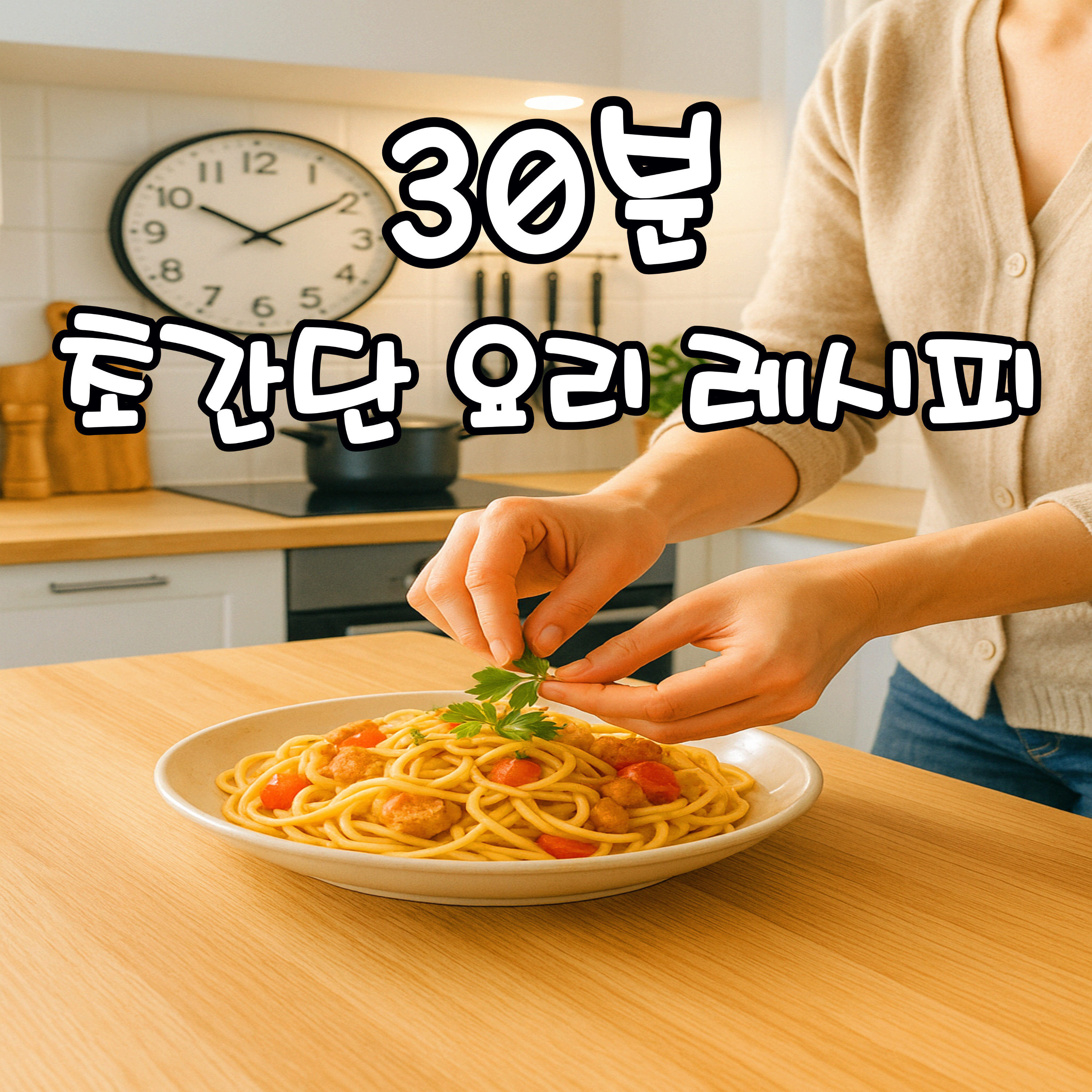 30분 초간단 요리