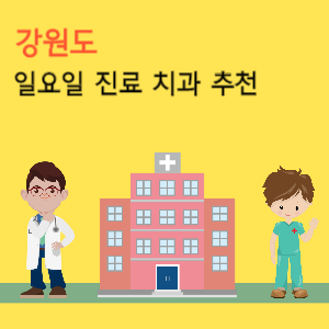 강원도 일요일 진료 치과 추천