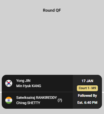 안세영 경기일정: 2025 BWF 인도 배드민턴 오픈