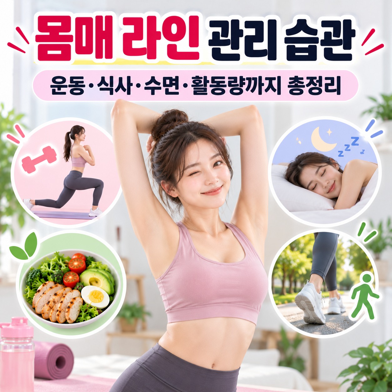 몸매 라인 관리 습관