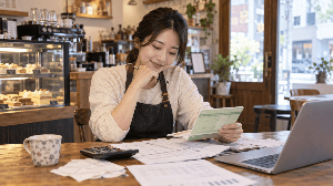 소상공인 정책자금 자가진단 진행