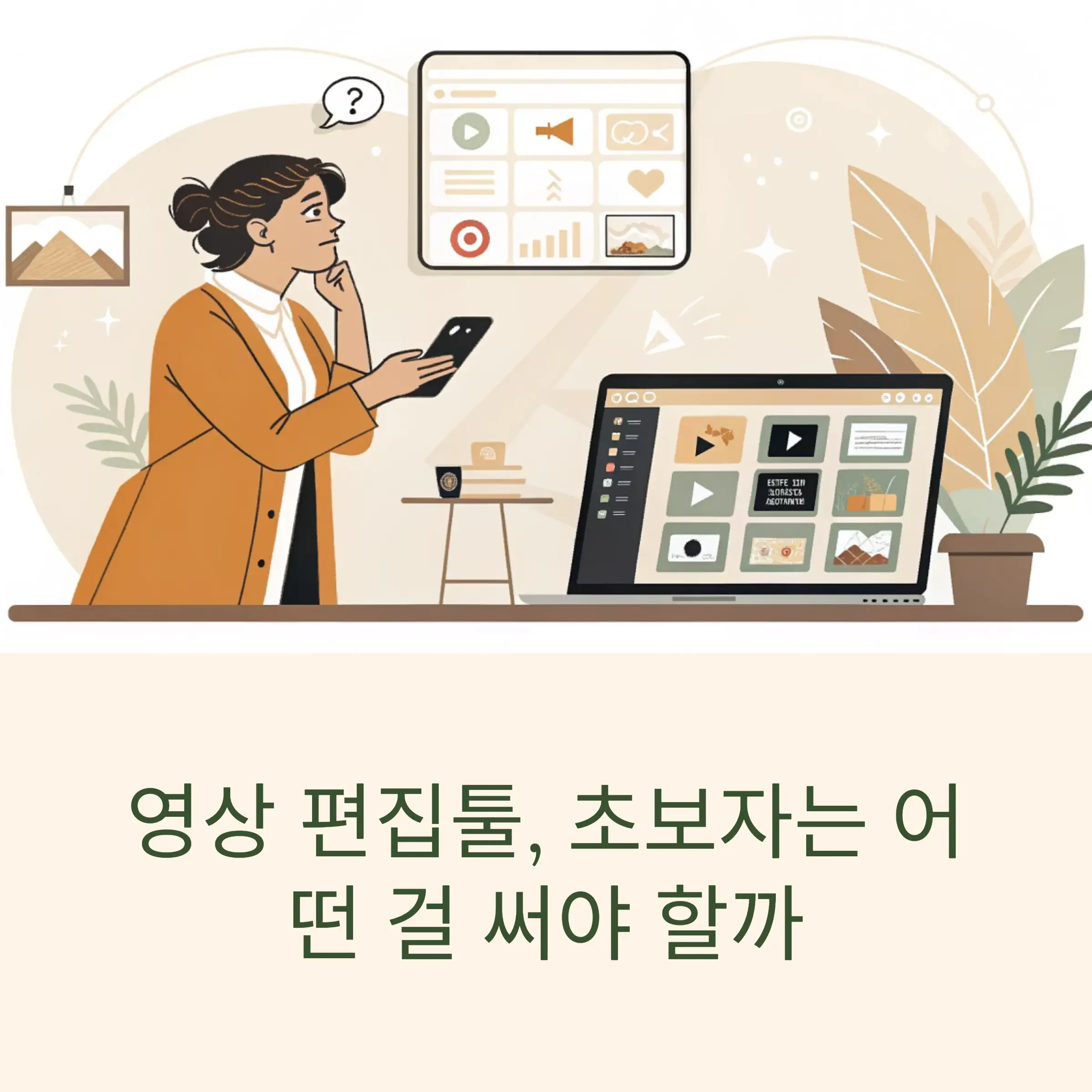 영상 편집툴, 초보자는 어떤 걸 써야 할까