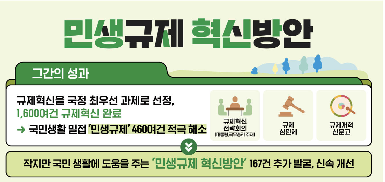 민생규제 혁신방안