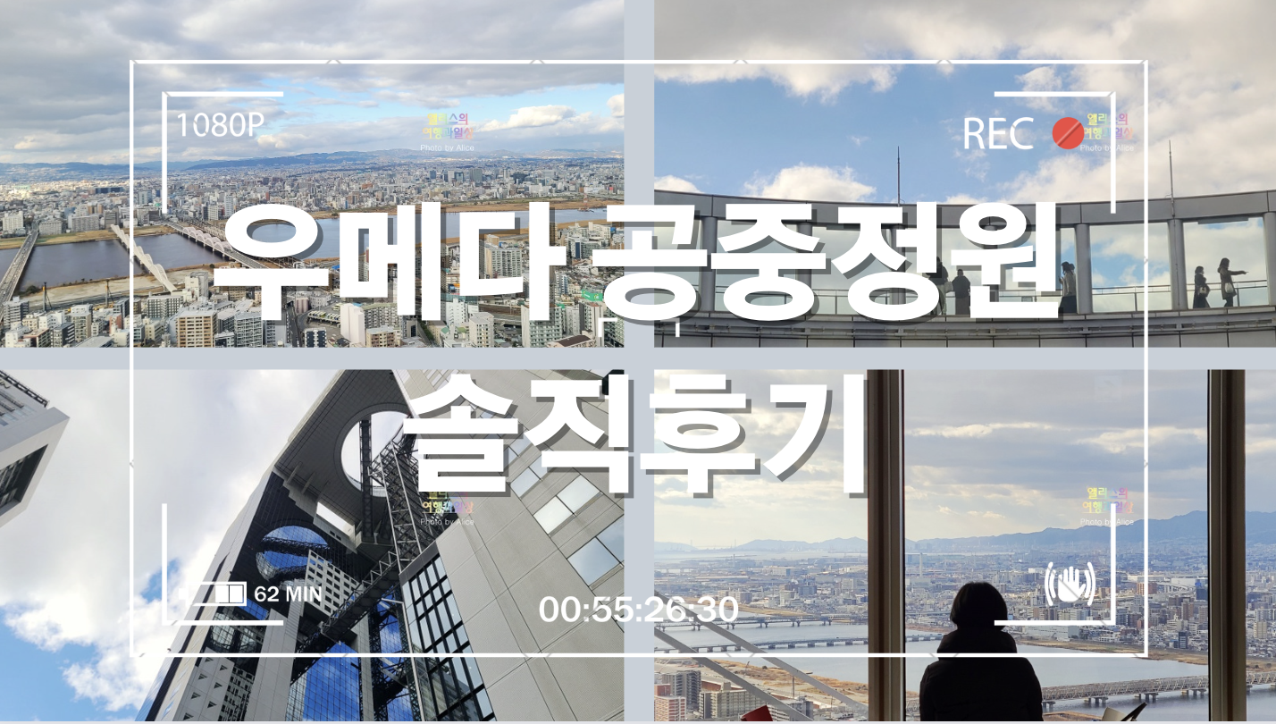 우메다 공중정원 솔직후기 가볼만한곳 입장료 가격 무료입장