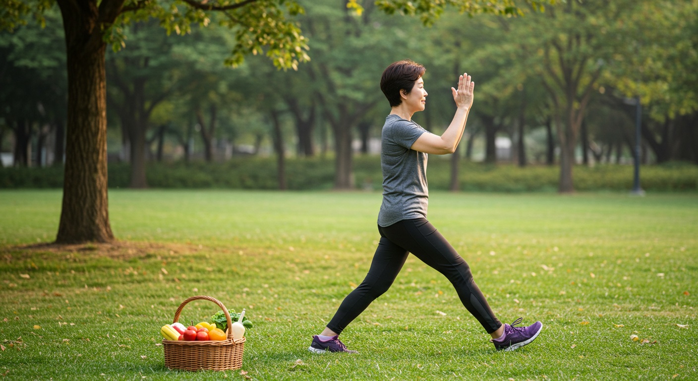 건강한 식습관과 운동을 통한 콜레스테롤 관리