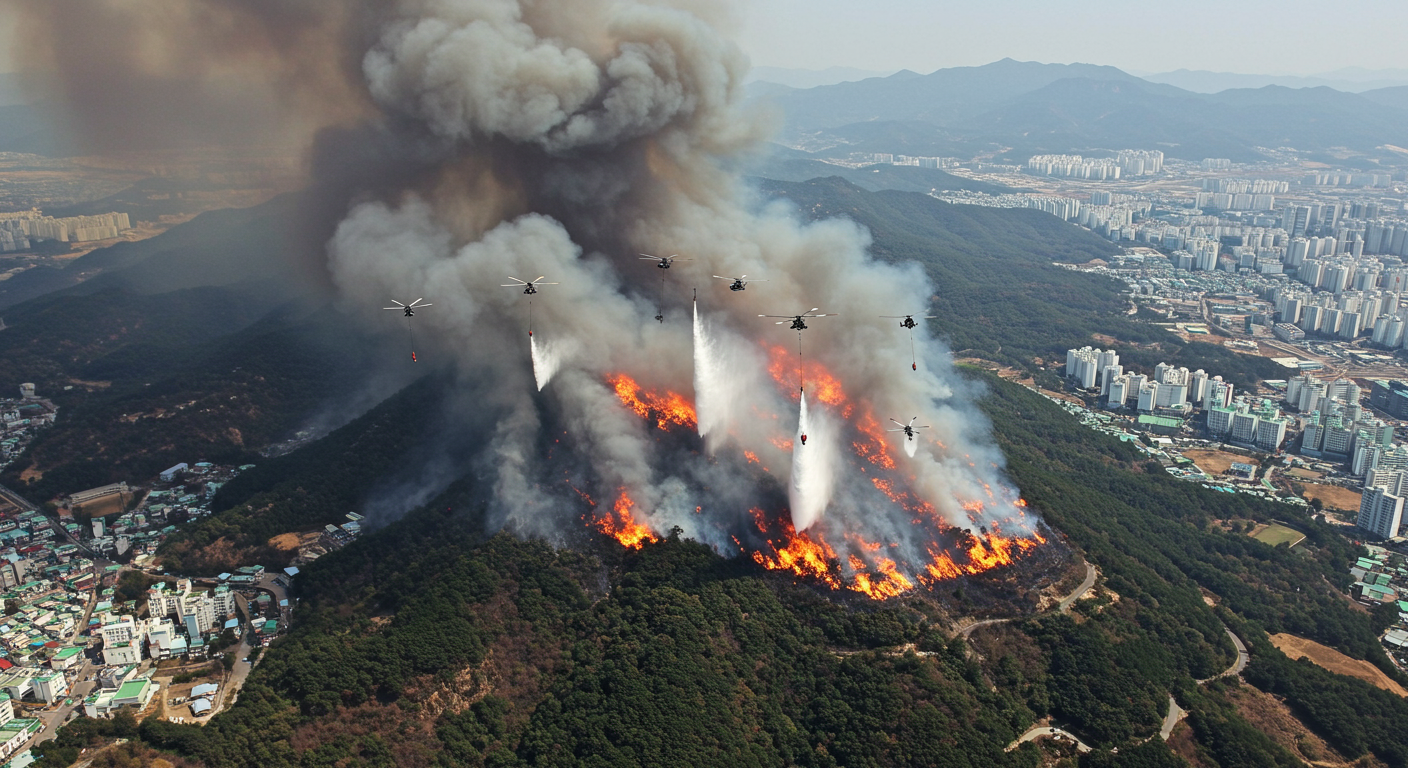 함지산이 불타올랐습니다 . 우리가 꼭 기억해야 할 이유