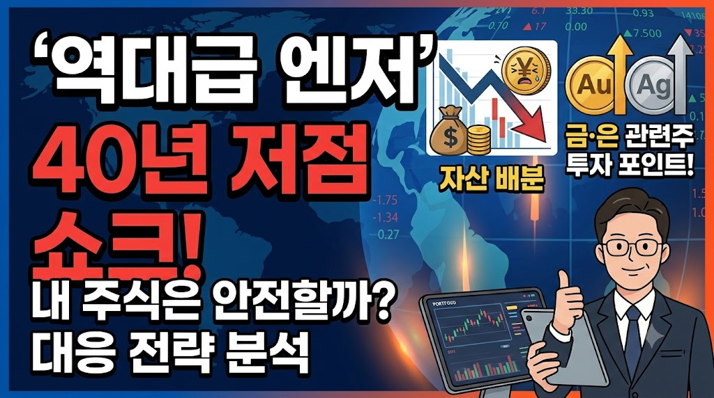 엔저 40년 저점
