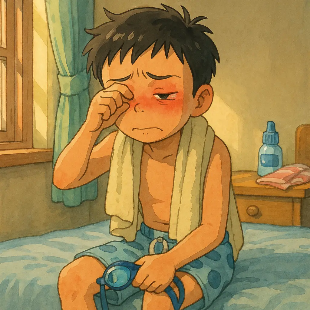 시나리오 문단: 그날 눈을 한 번 비볐을 뿐인데...