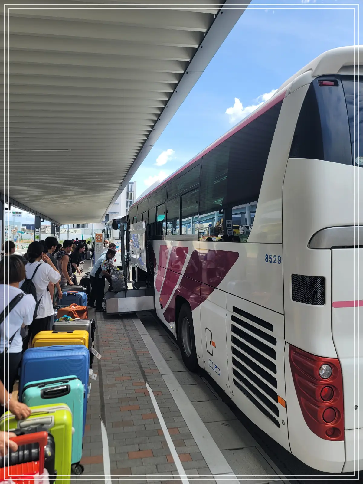 유후인-고속버스-도착-탑승-전