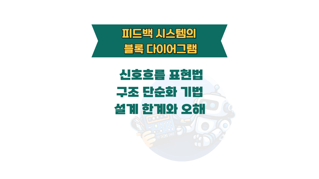 피드백 시스템의 블록 다이어그램