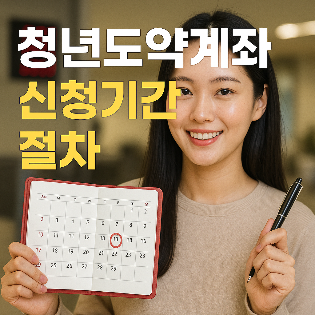 청년도약계좌 신청기간 및 절차
