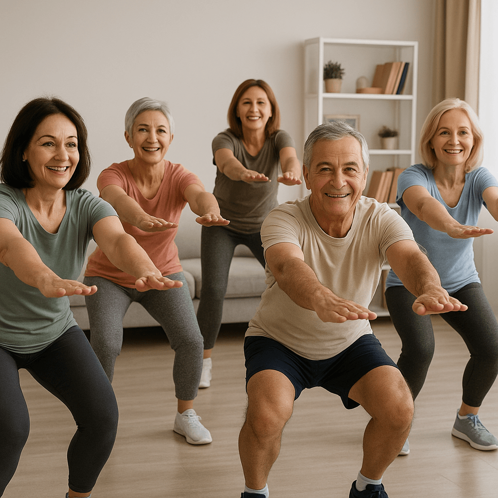 갱년기 후 체형 변화? 홈트로 바로잡는 법!