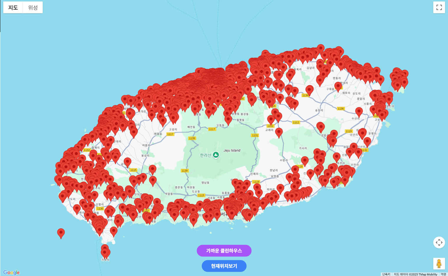 제주도 클린하우스 위치