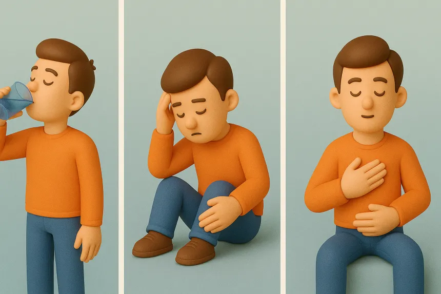 미주신경성 실신 전조증상