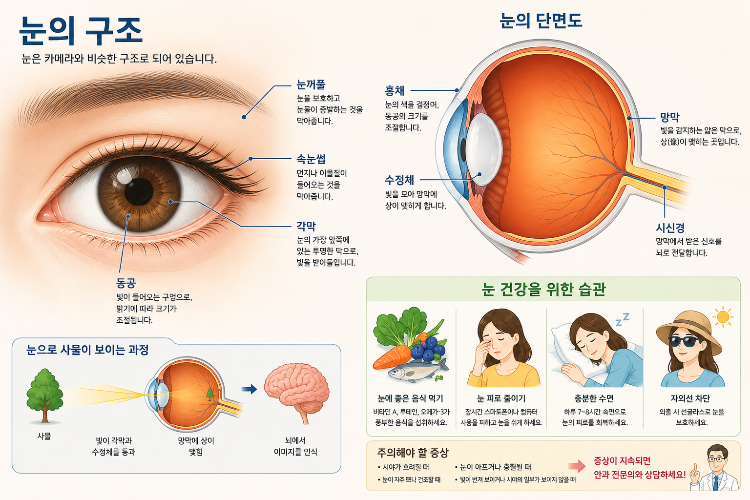 노안을 관리