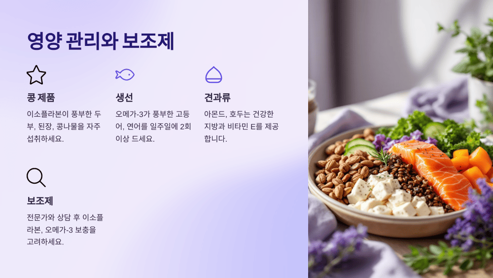 영양 관리와 보조제