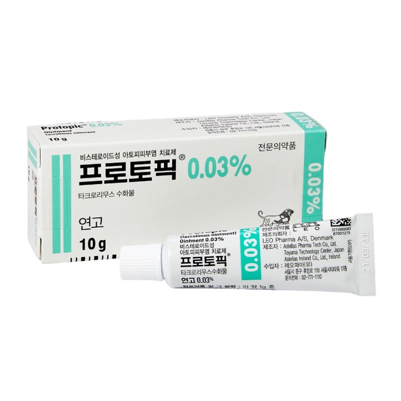 비스테로이드성 아토피피부염 치료제 프로토필 0.03%