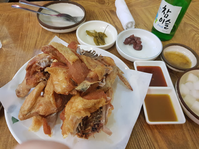 수원 통닭거리 대장 '진미통닭'