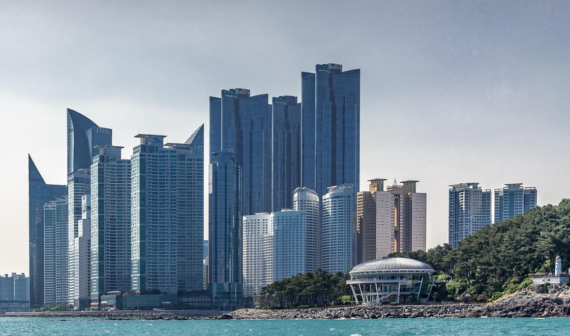 부산 해운대 근처 빌딩