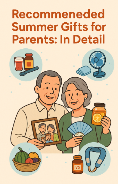 여름철 부모님께 드리기 좋은 선물
