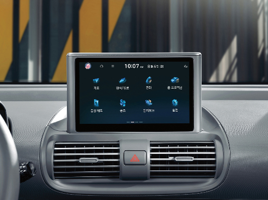 현대 캐스퍼 내부 디자인