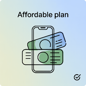 알뜰폰 요금제 혜택 이미지