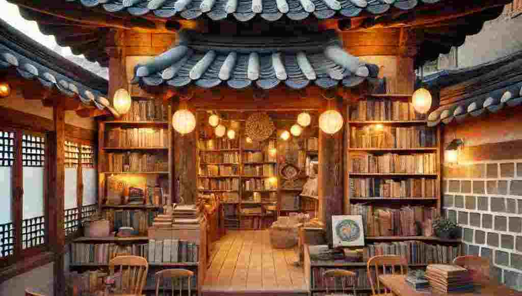 오래된 책방 사진