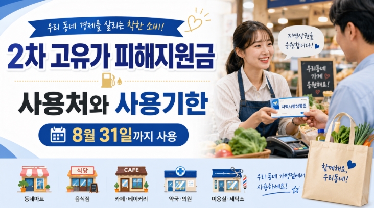 2차 고유가 피해지원금 대상 확인부터 신청방법 금액까지 총정리