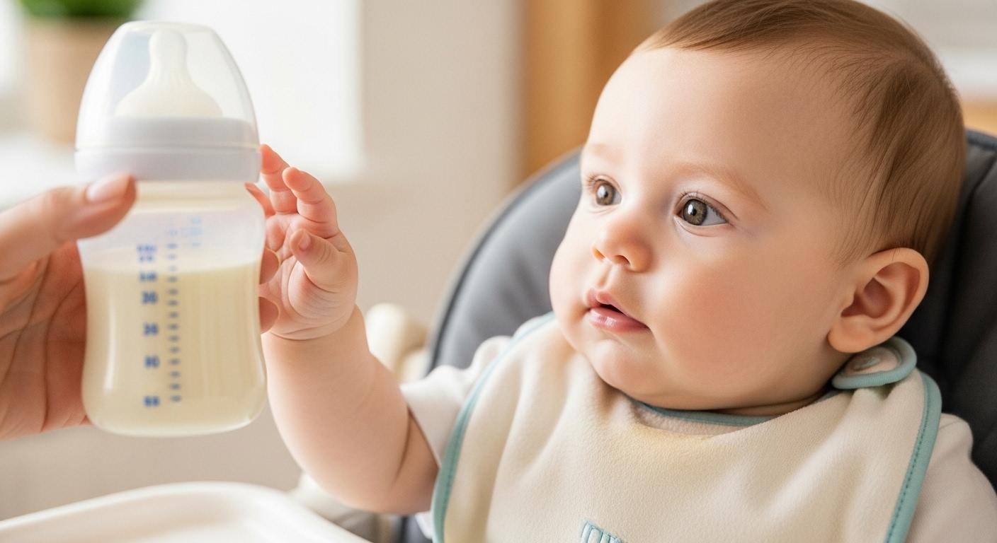 5개월 아기 분유량