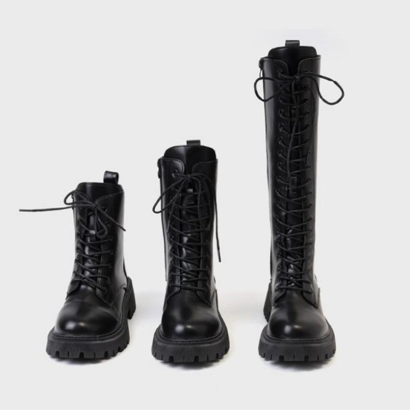 소보제화 루밍턴 3type 레이스업 워커부츠 4cm