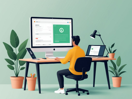 전입신고-신청하는-모습