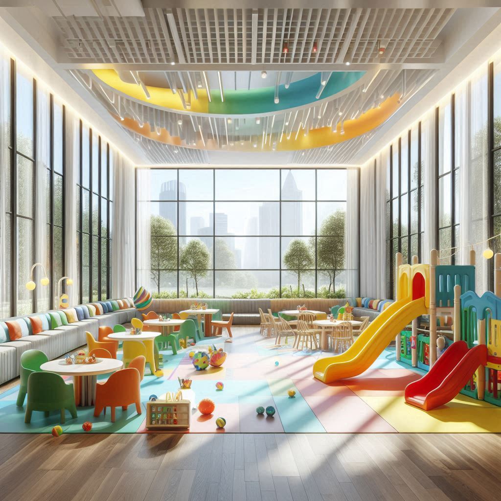 키즈카페 배경