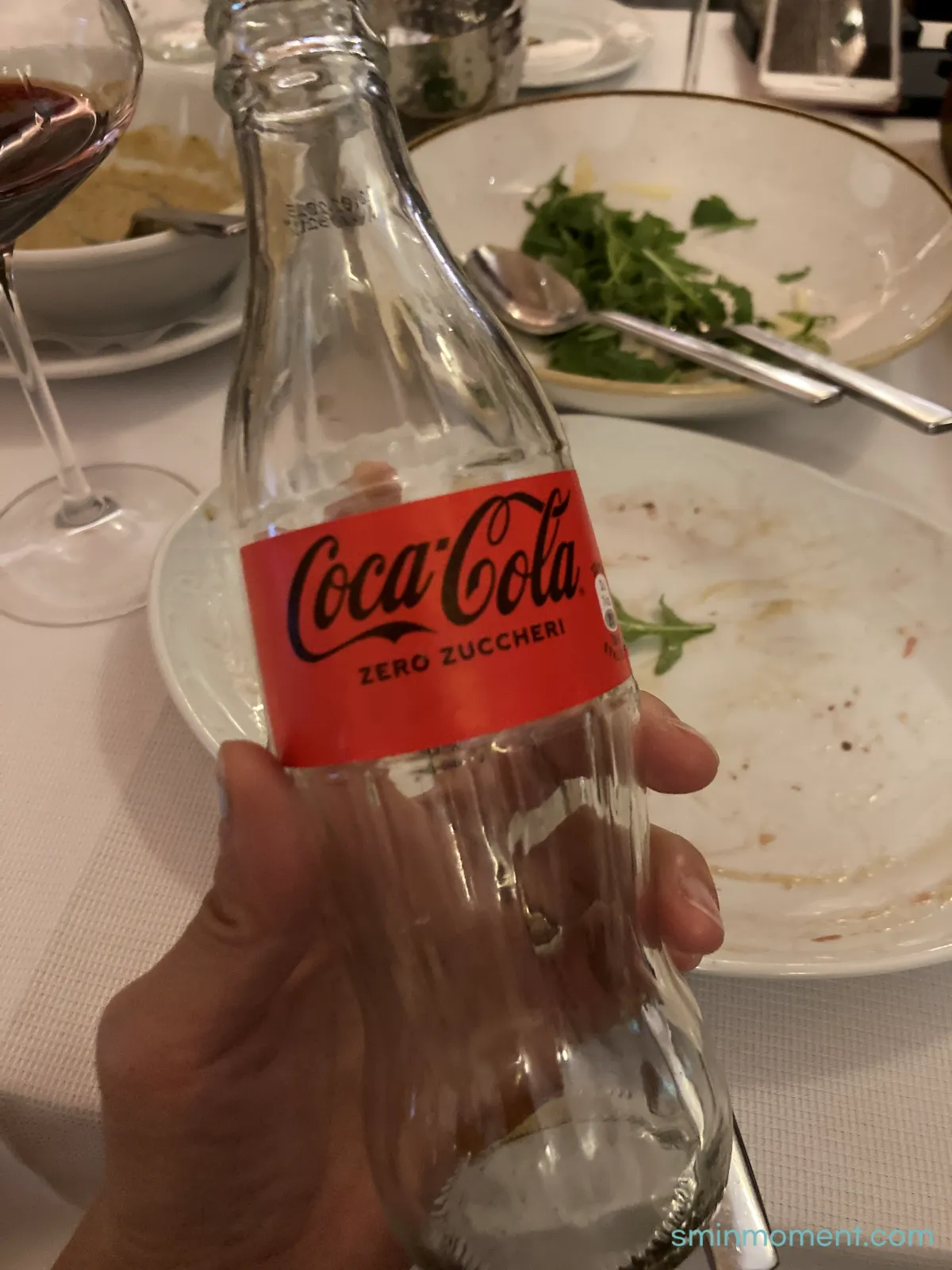 이탈리아-피렌체-저녁-맛집-달오스떼-본점-티본스테이크-코카콜라-빈병