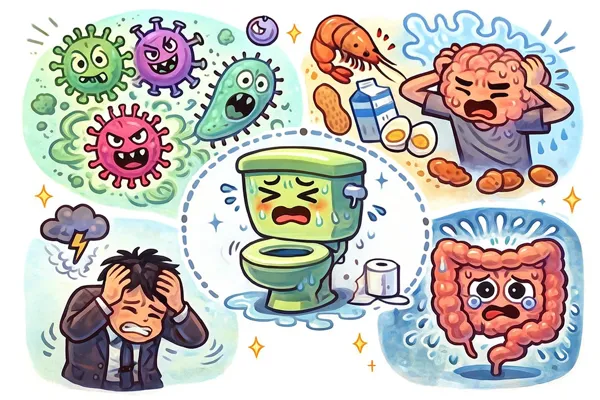 설사가 계속될 때15