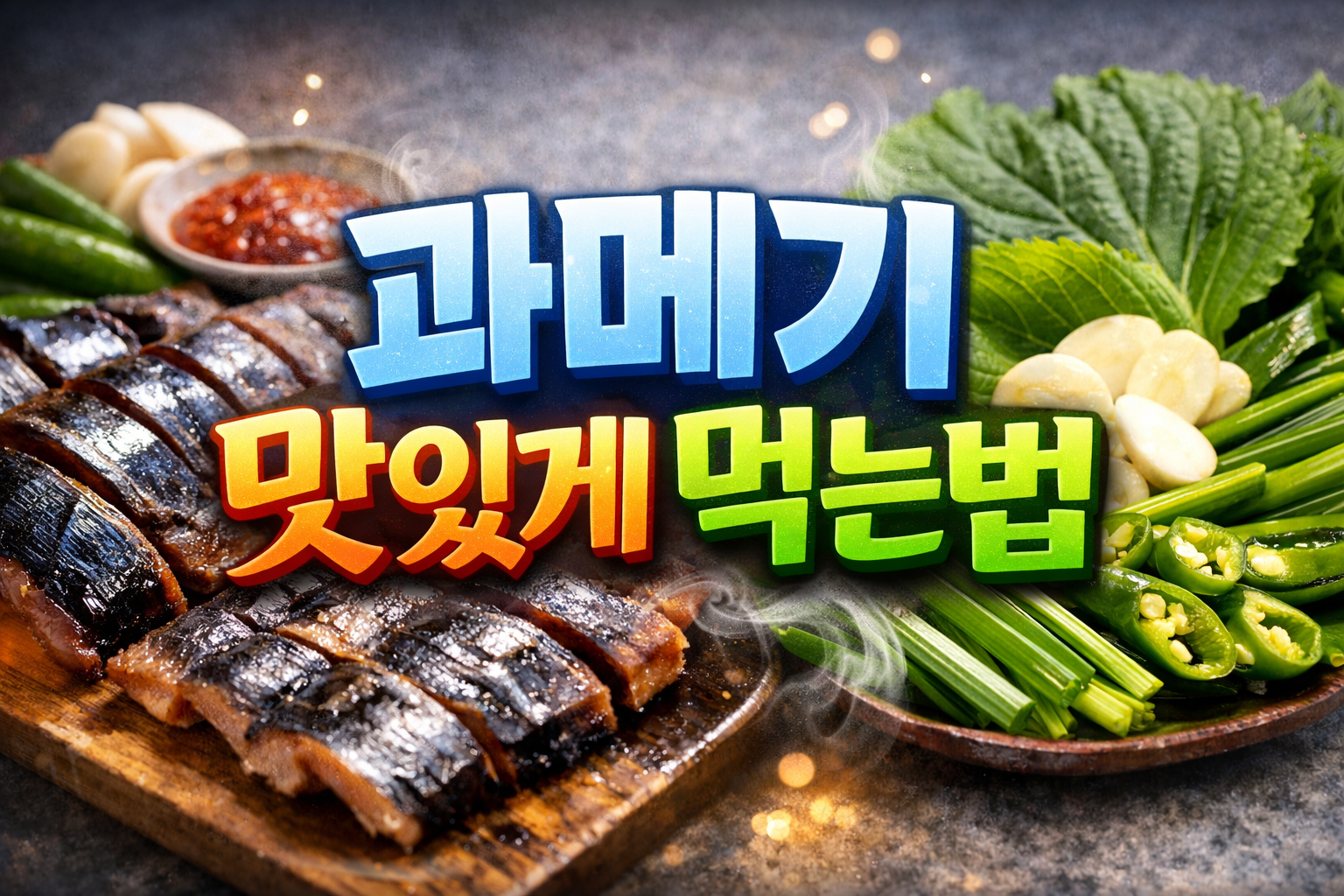 과메기 맛있게 먹는법