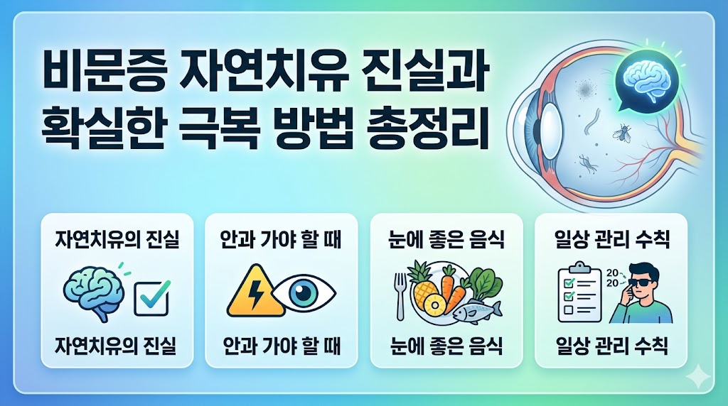 비문증 자연치유